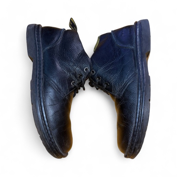 Dr. Martens Mens Black Leather Ankle Boots Chukka Comfort Casual Shoes Size 12M - Picture 3 of 8